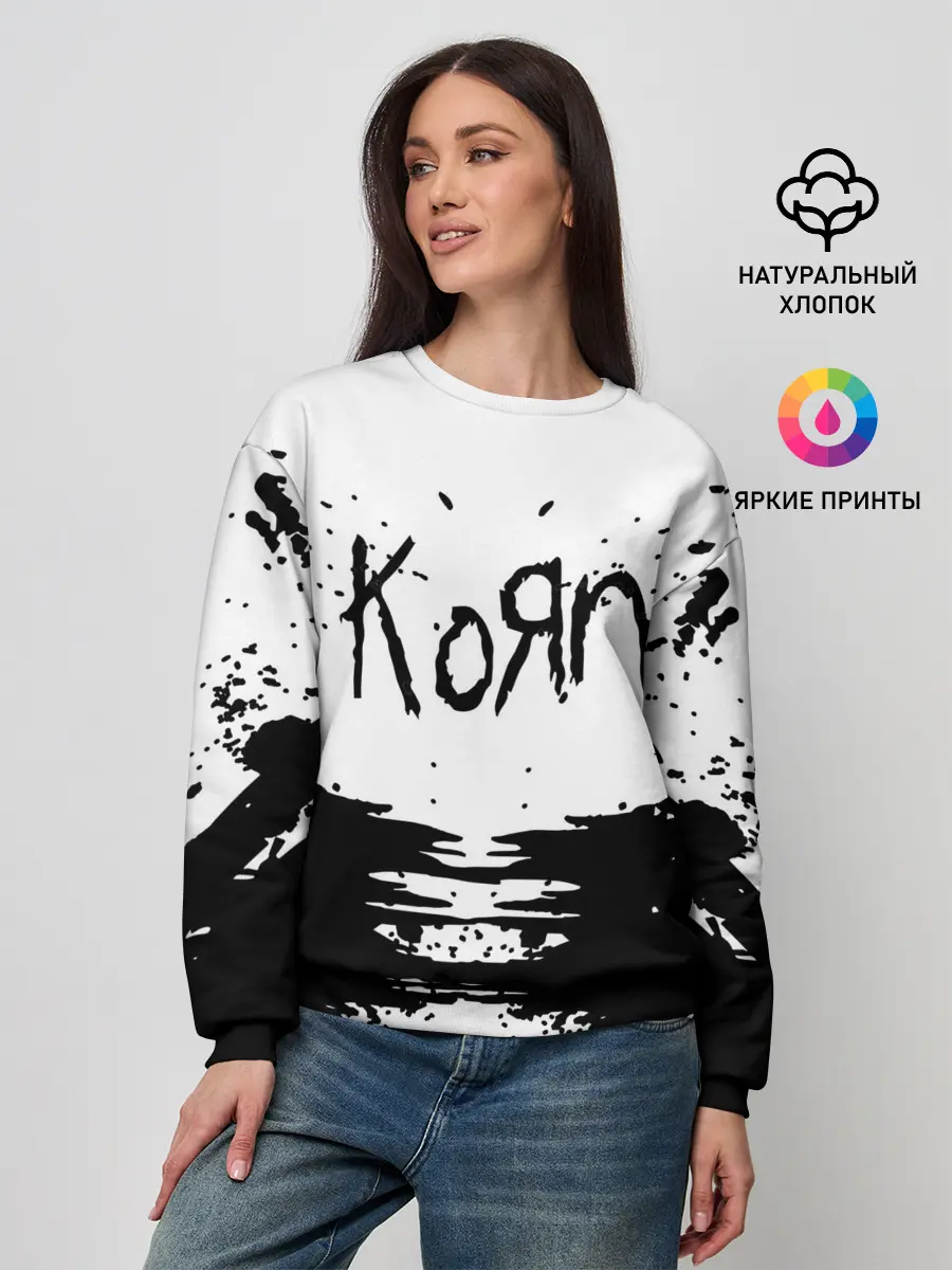 Женский свитшот / korn