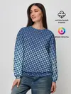 Женский свитшот / Хаотичный горошек