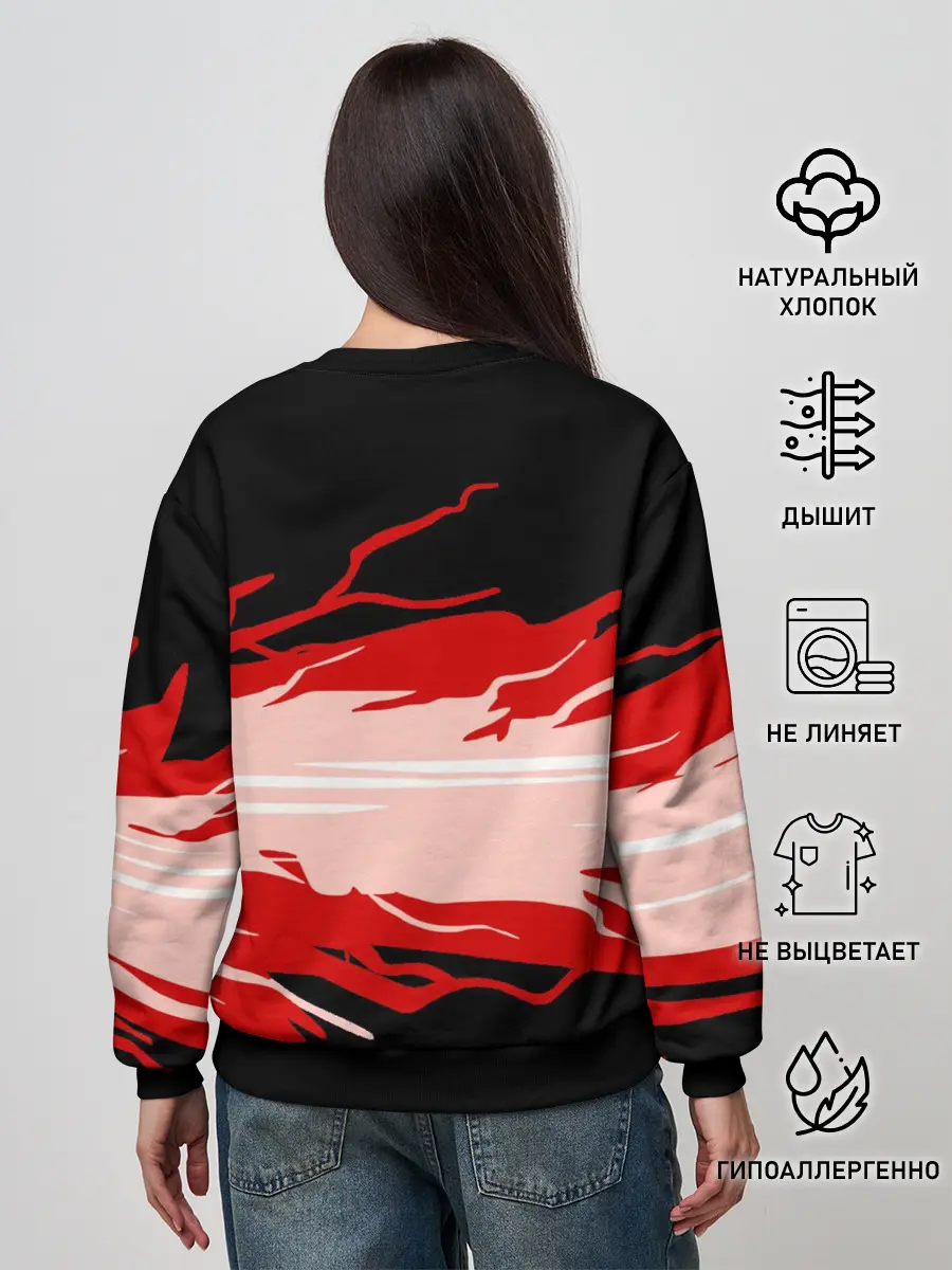 Женский свитшот / Among us mem