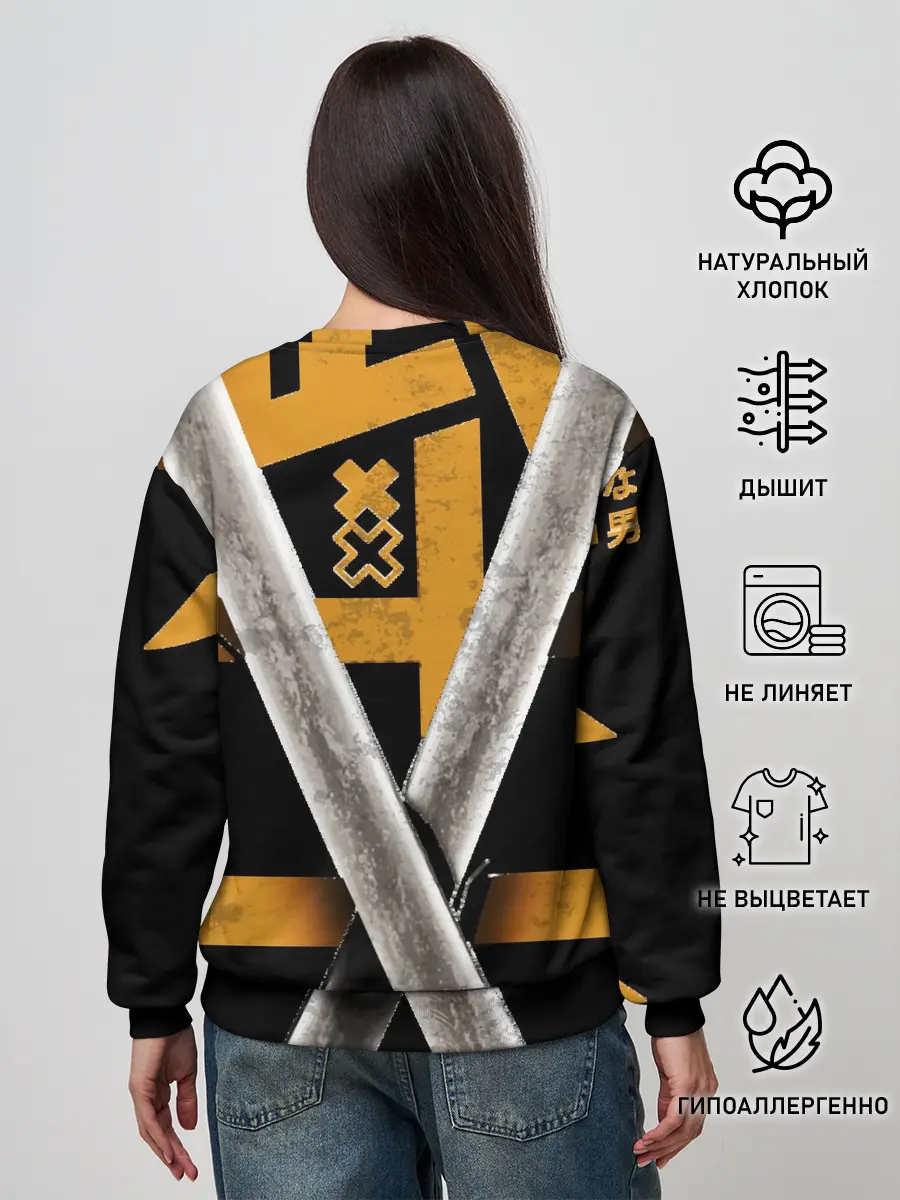 Женский свитшот / 2 Katanas