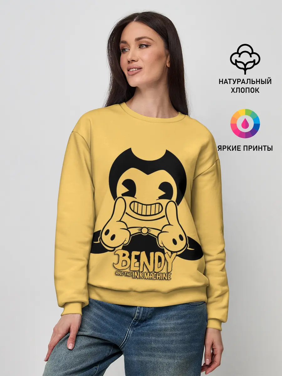 Женский свитшот / Bendy And The Ink Machine