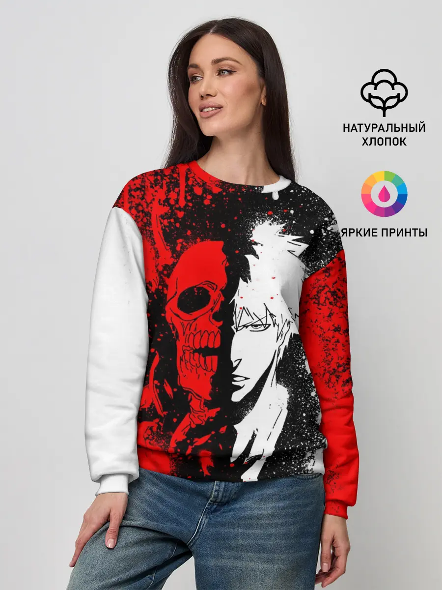 Женский свитшот / ИЧИГО БЛИЧ | ICHIGO BLEACH