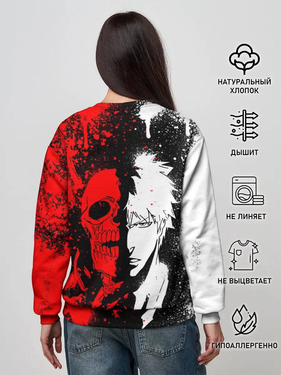 Женский свитшот / ИЧИГО БЛИЧ | ICHIGO BLEACH