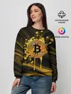 Женский свитшот / Биткоин Крипта
