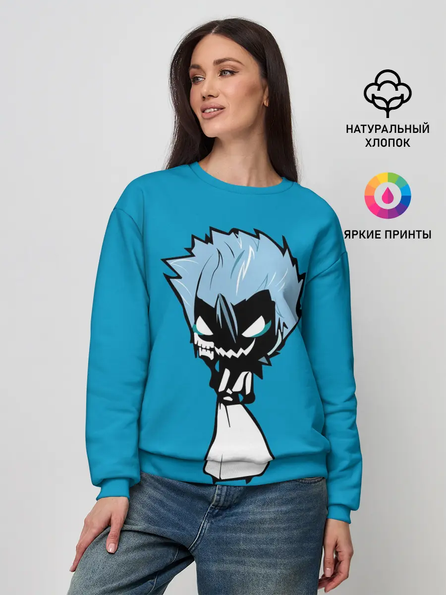 Женский свитшот / Гриммджоу. Блич