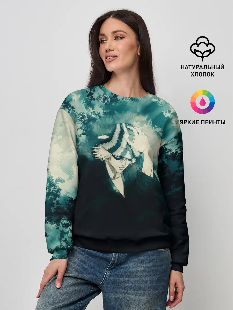 Женский свитшот / Bleach | Кискэ Урахара