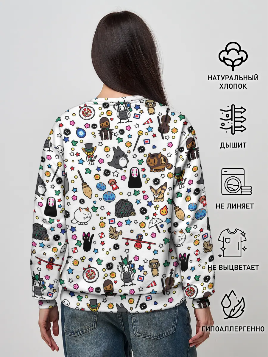 Женский свитшот / Anime Characters