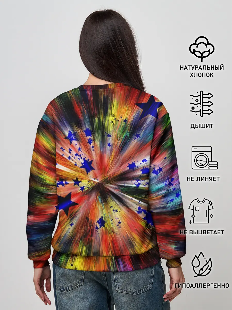 Женский свитшот / Звездный путь