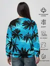 Женский свитшот / Пальмы в Горизонте