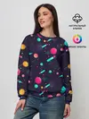 Женский свитшот / Космические движения комет