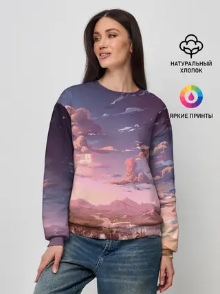 Женский свитшот / Долина