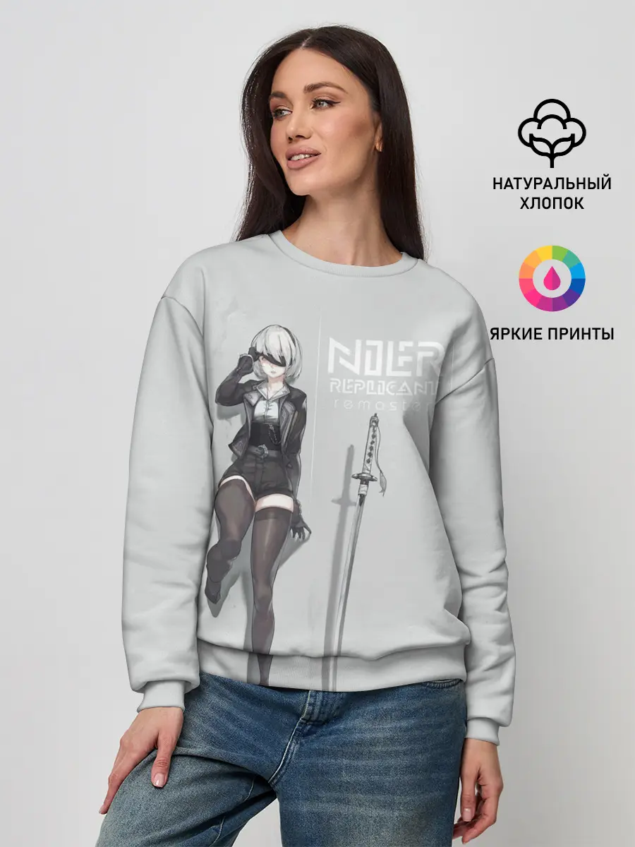 Женский свитшот / NIER REPLICANT REMASTER