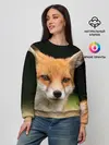 Женский свитшот / Мордочка лисицы