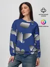 Женский свитшот / градиентные бабочки