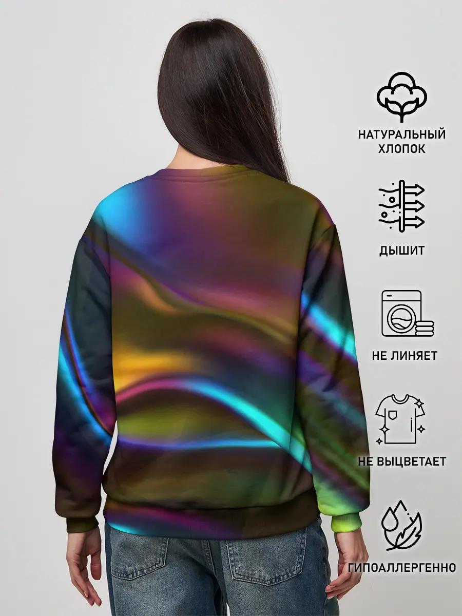 Женский свитшот / Градиент