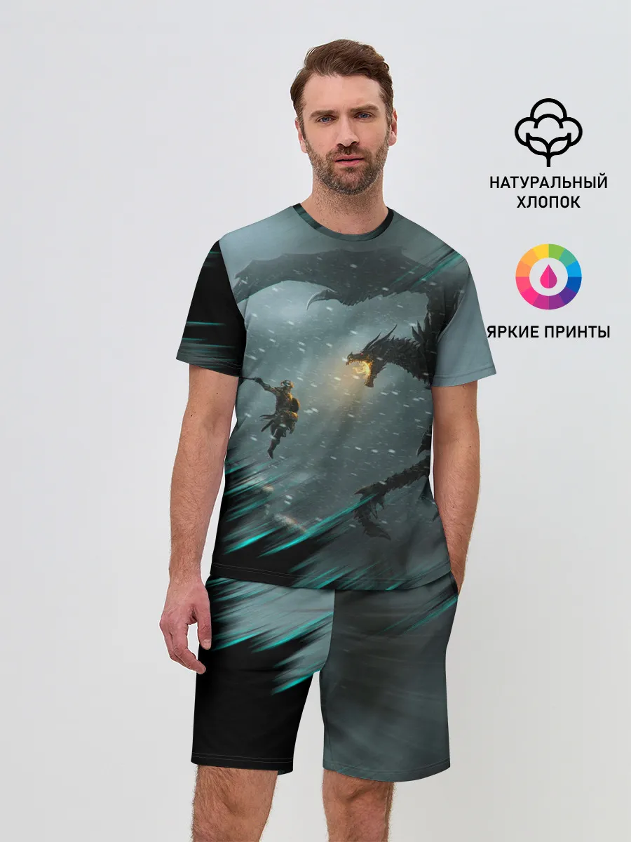 Мужской костюм с шортами / TES FUS RO DAH | DRAGON