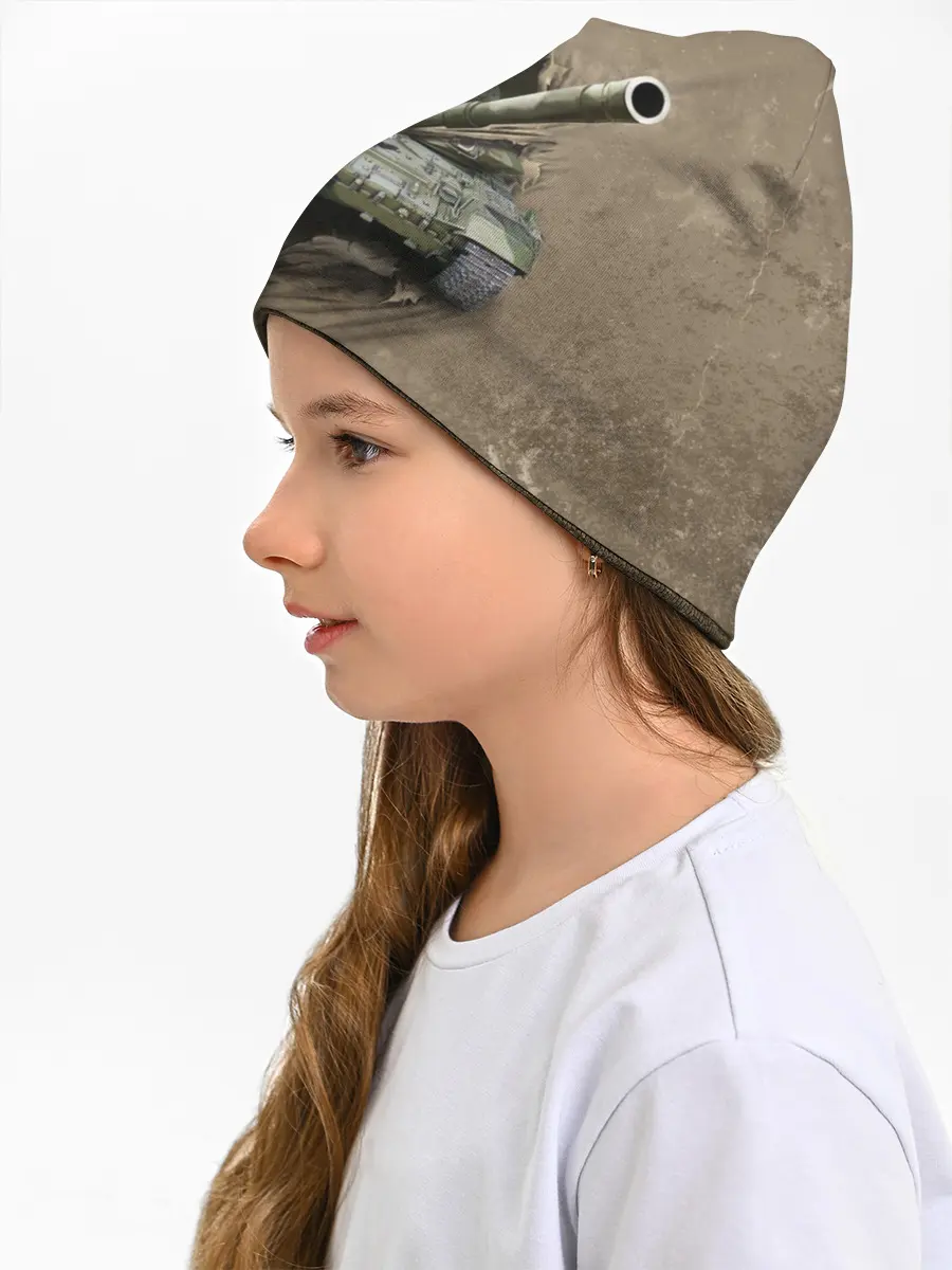 Детская шапка / Танк