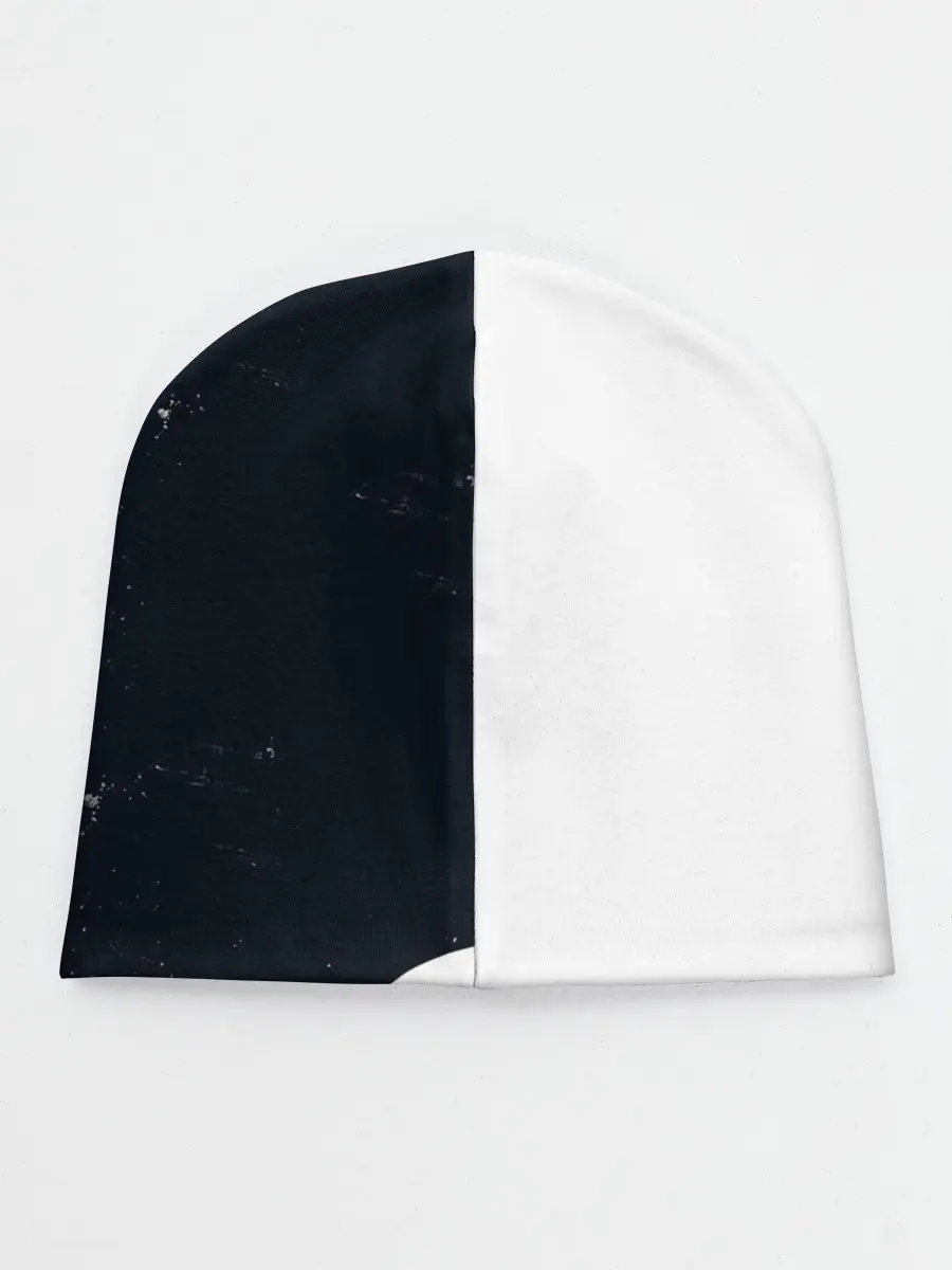 Детская шапка / Черно-белый