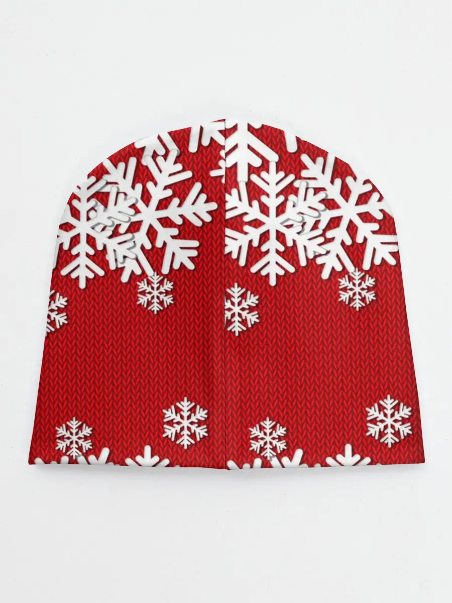 Детская шапка / Снежинки