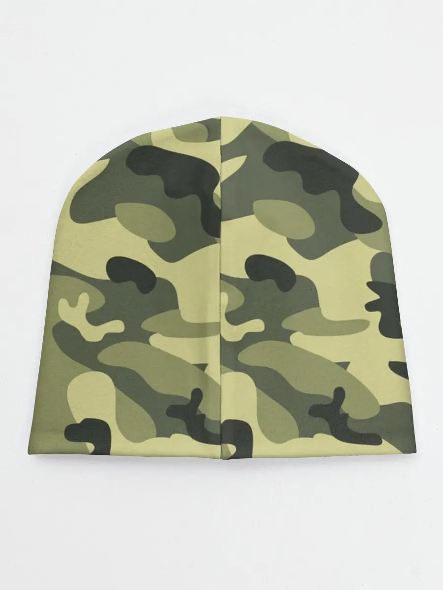 Детская шапка / Камуфляж Хаки