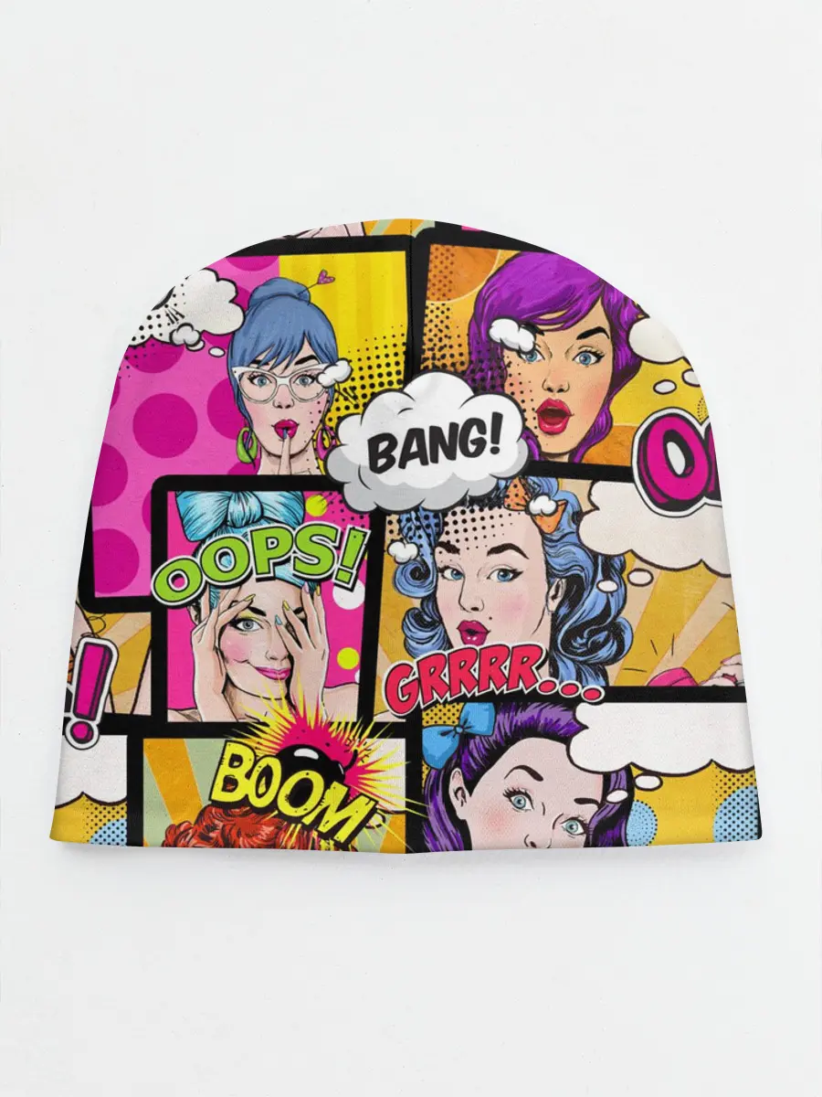 Детская шапка / POP ART