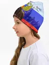 Детская шапка / Русский медведь и герб