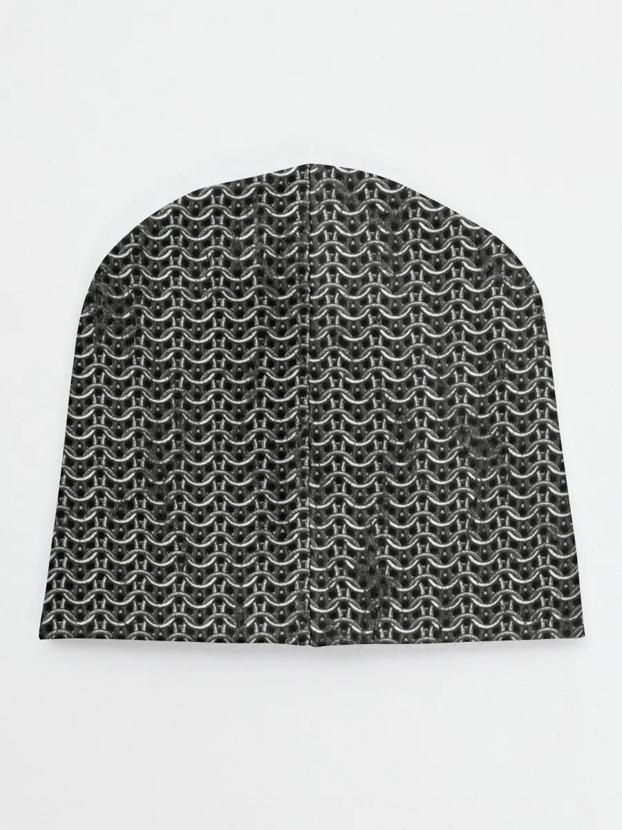 Детская шапка / Кольчуга с горловиной