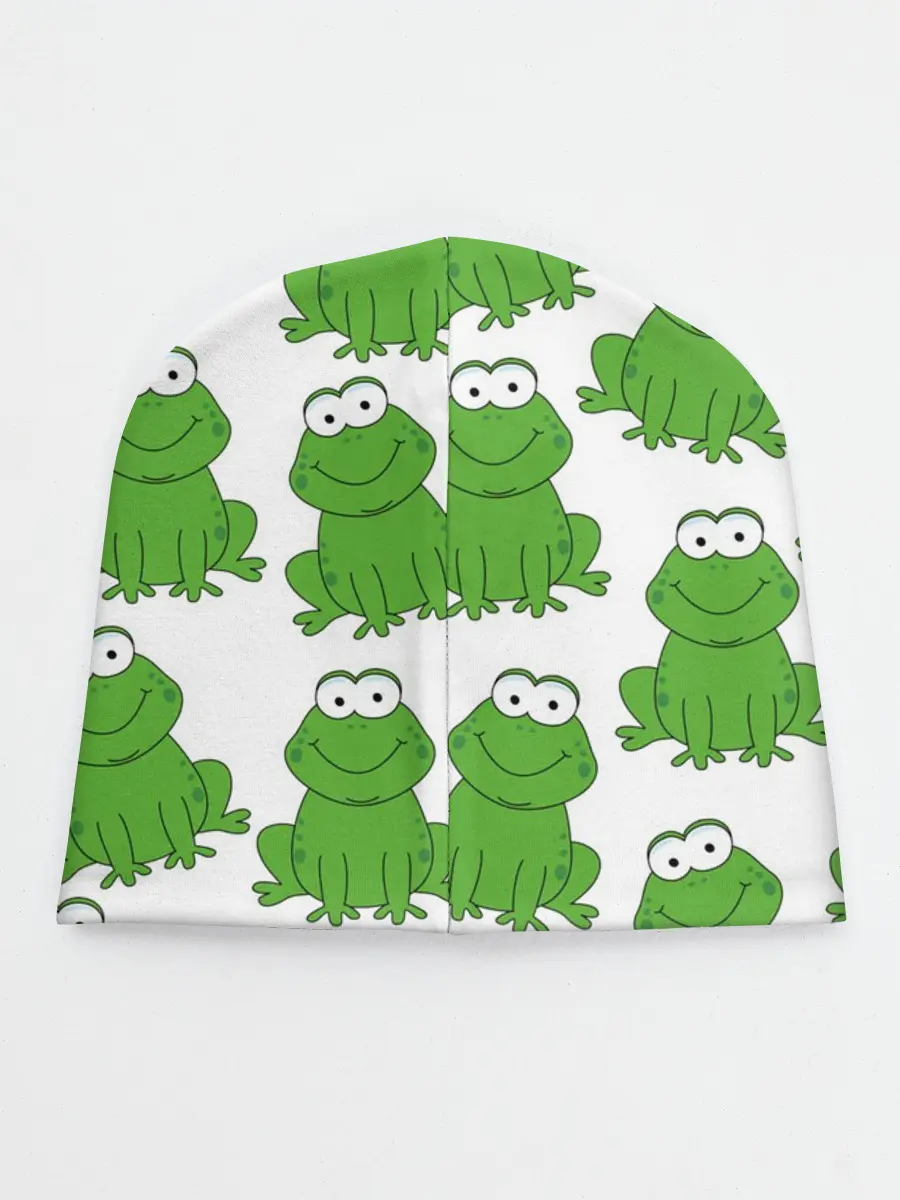 Детская шапка / Лягушки