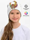 Детская шапка / Красочные наушники