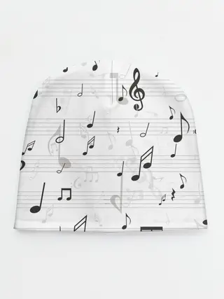 Детская шапка / ноты