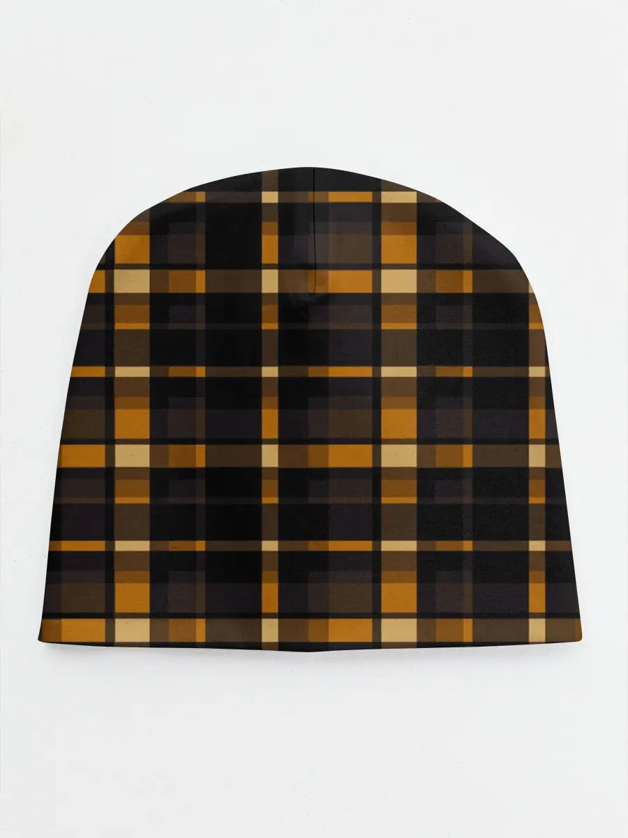 Детская шапка / В клетку