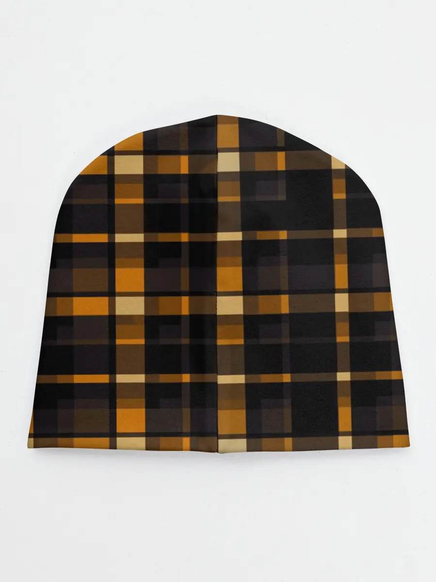 Детская шапка / В клетку