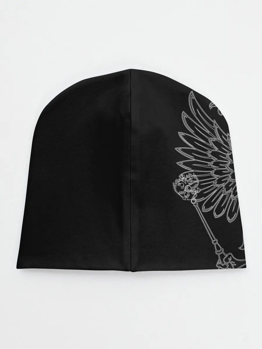 Детская шапка / ФСБ белый герб РФ