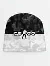 Детская шапка / CS GO BLACK WHITE GEOMETRY