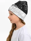 Детская шапка / CS GO BLACK WHITE GEOMETRY