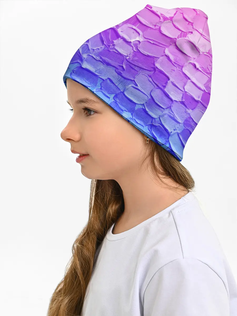 Детская шапка / Необычные краски