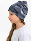 Детская шапка / Metalic geometry