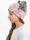 Детская шапка / розы