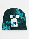 Детская шапка / Илья в стиле Minecraft