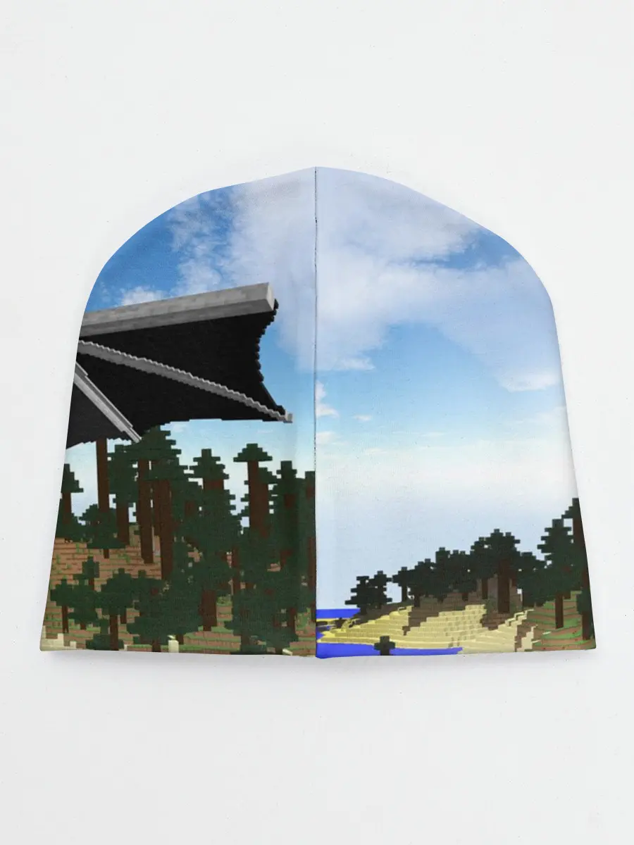 Детская шапка / Стив на Эндер Драконе