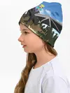 Детская шапка / Стив на Эндер Драконе