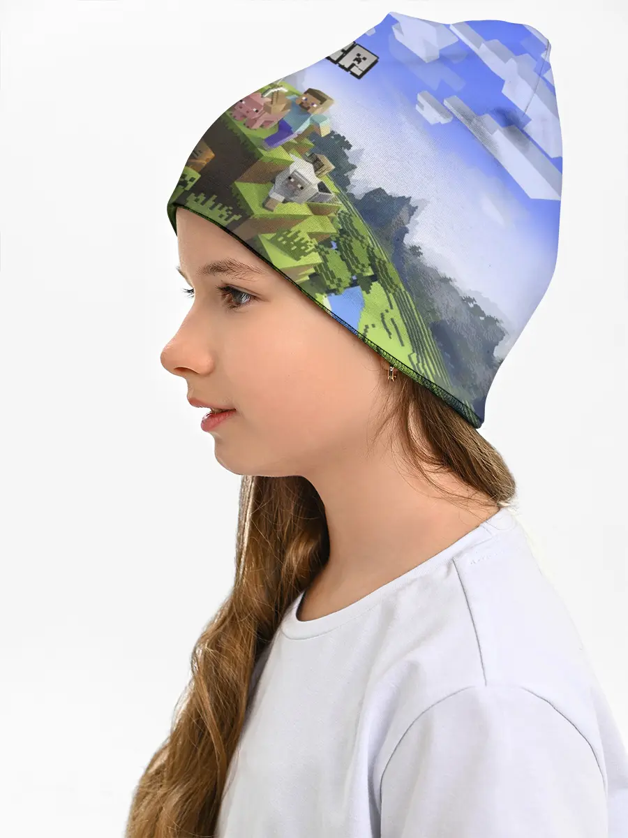 Детская шапка / Слава - Minecraft