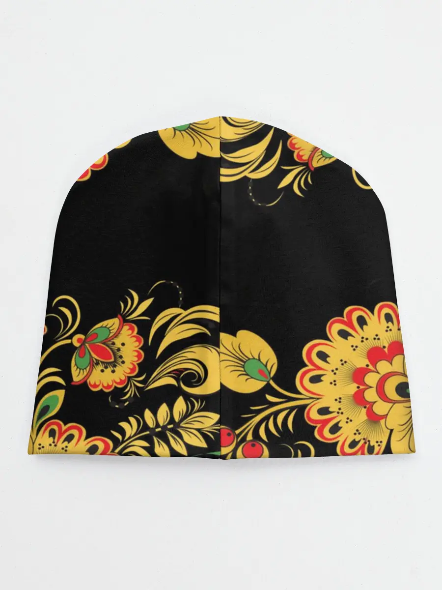 Детская шапка / Сергей, роспись под хохлому