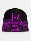 Детская шапка / twenty one pilots neon music