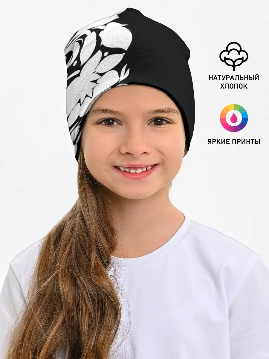 Детская шапка / Russia Black&White Style