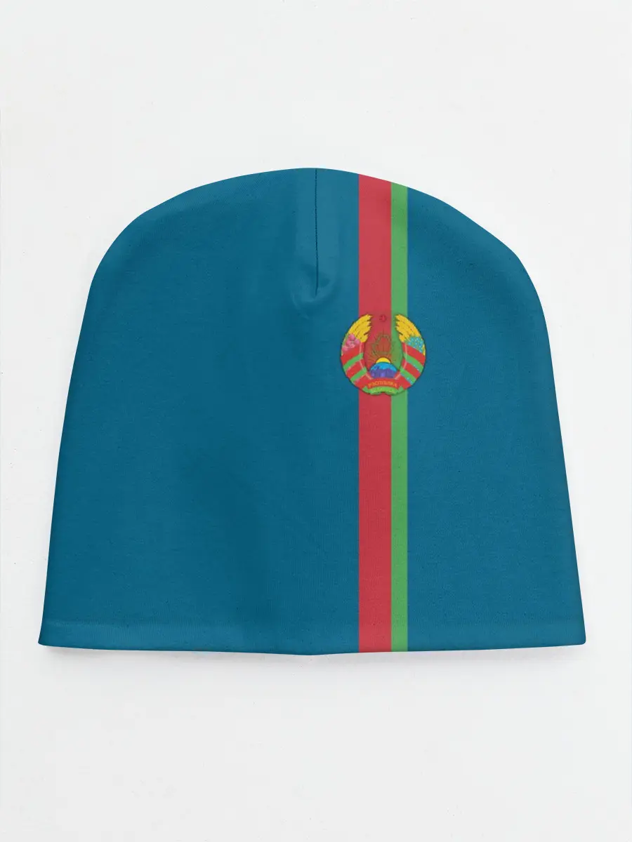 Детская шапка / Белоруссия, лента с гербом