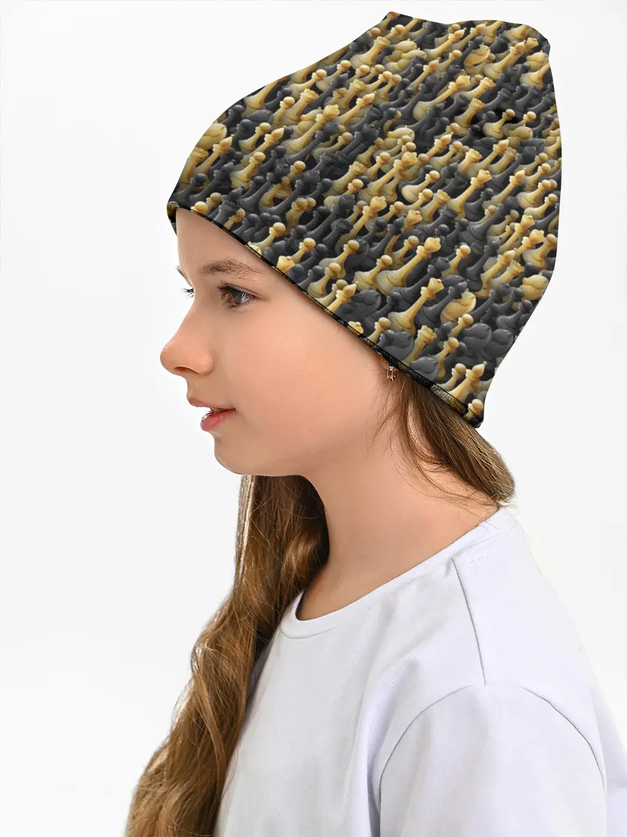 Детская шапка / Шахматы