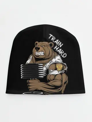 Детская шапка / Train hard