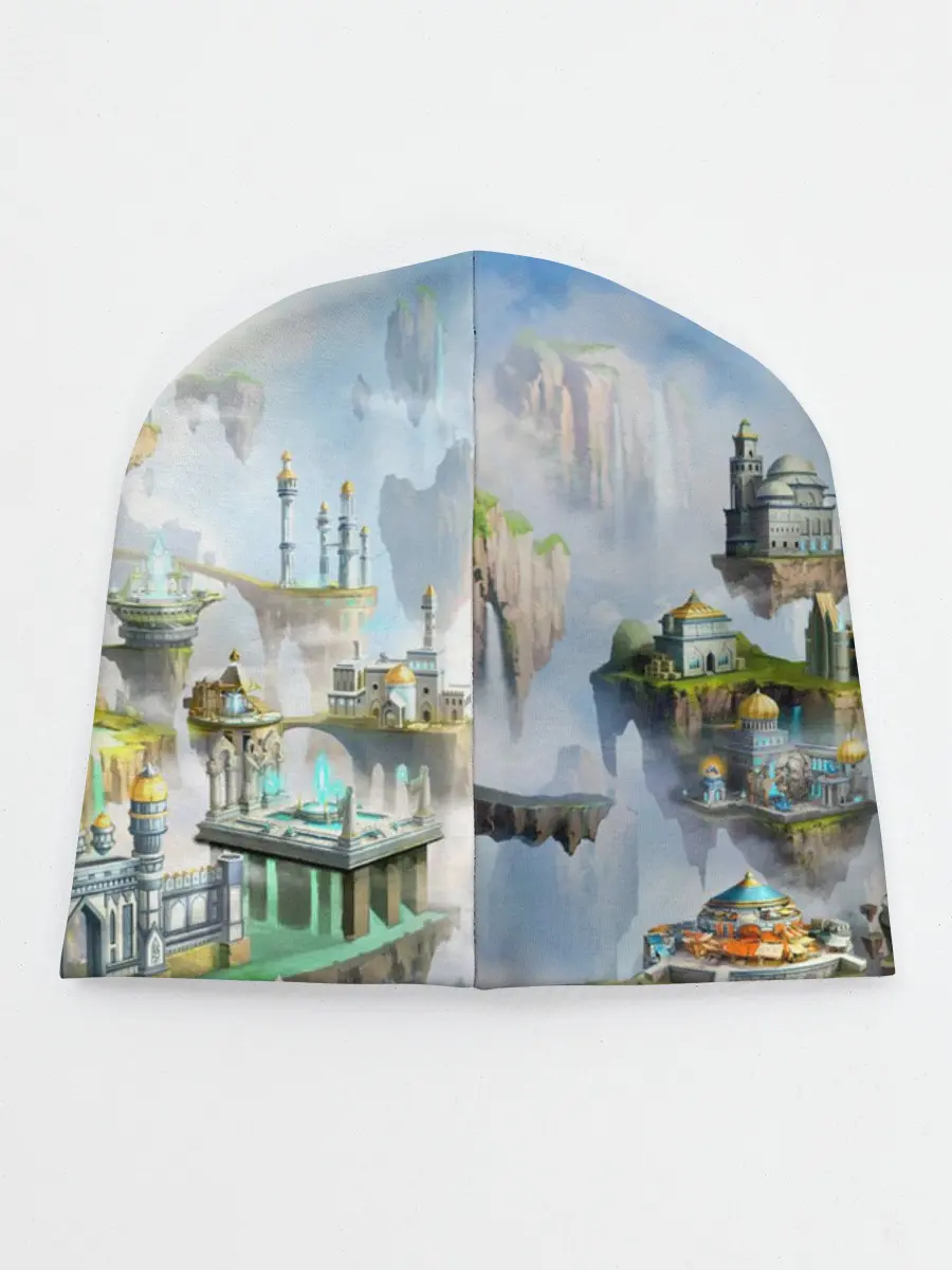 Детская шапка / Город в небе