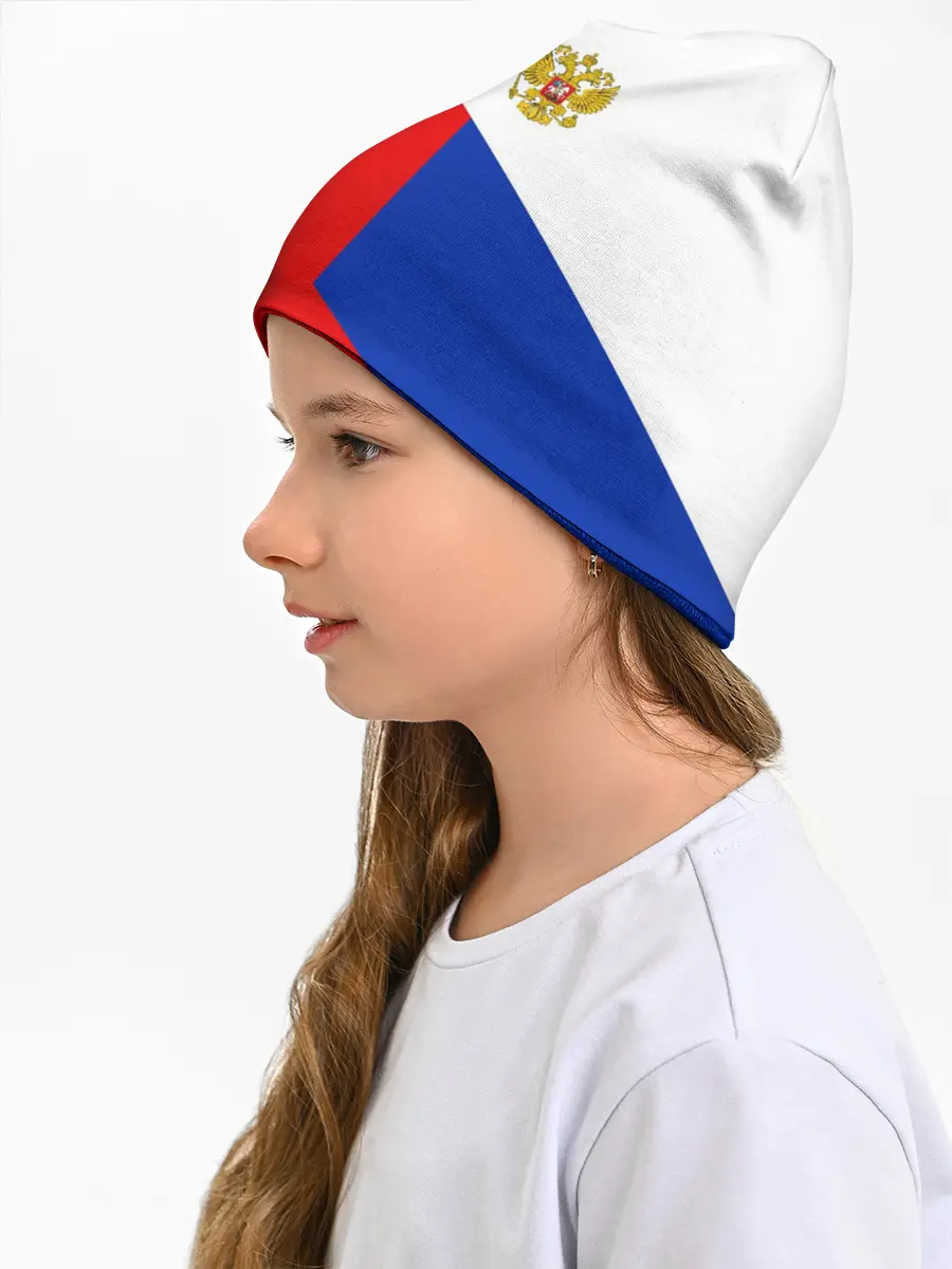 Детская шапка / RUSSIA SPORT | РОССИЯ ТРИКОЛОР